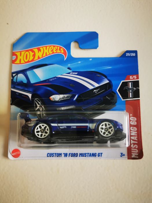 Custom '18 Ford Mustang GT Hot Wheels 2025