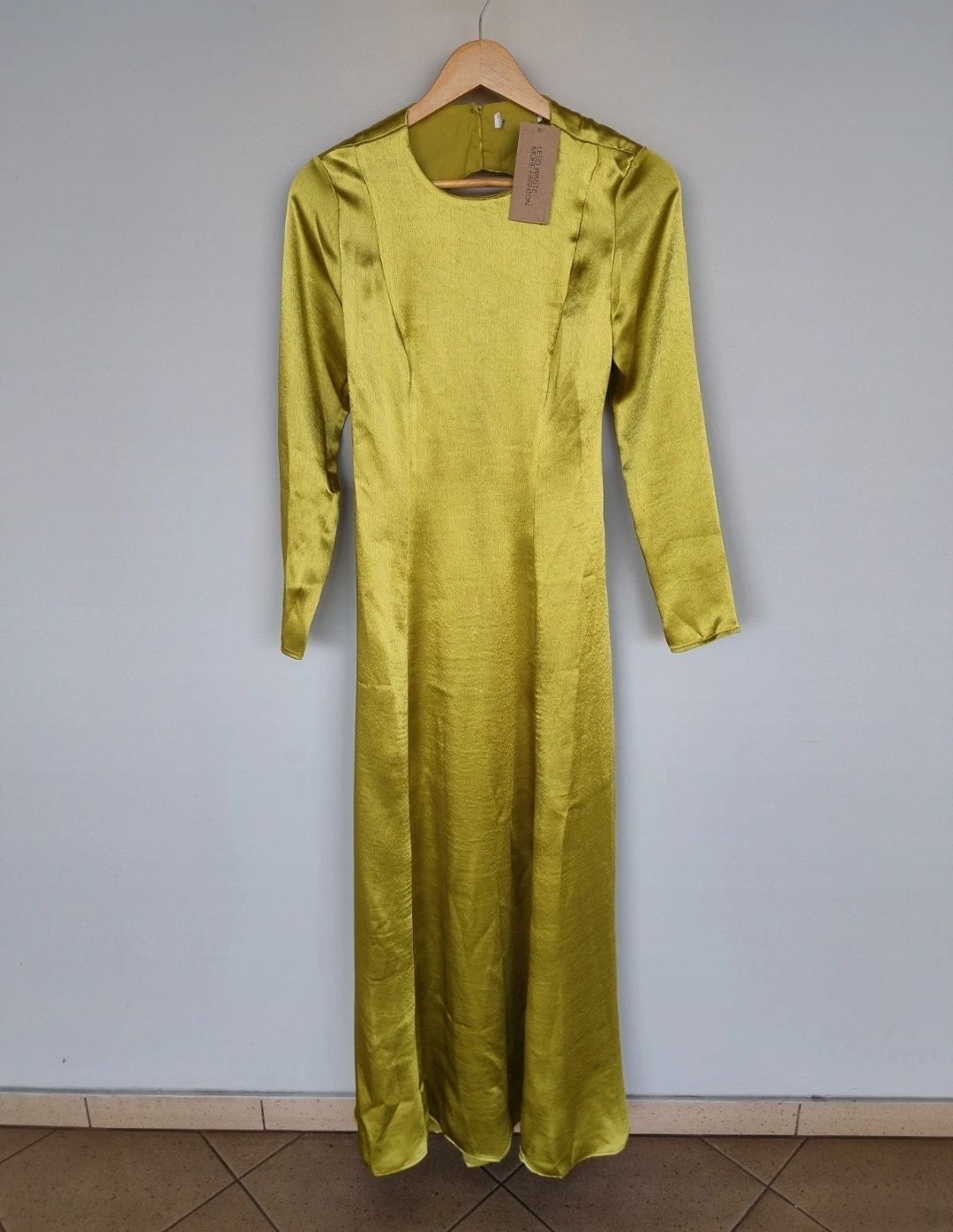Topshop/ sukienka /midi / maxi / długa sukienka / ASOS / nowa/ satynow