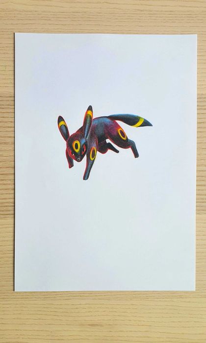 Desenho Pokémon – Umbreon (Original ou Digital)