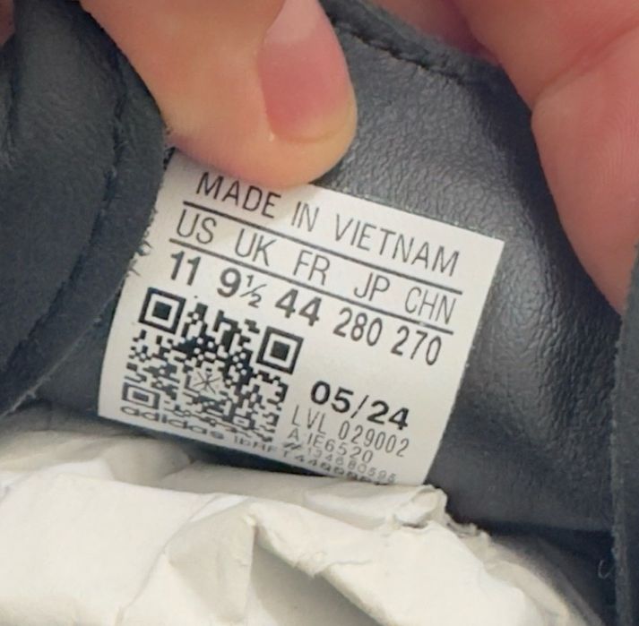 Кросівки Adidas Samba OG IE6520 оригінал 44 (28 см)