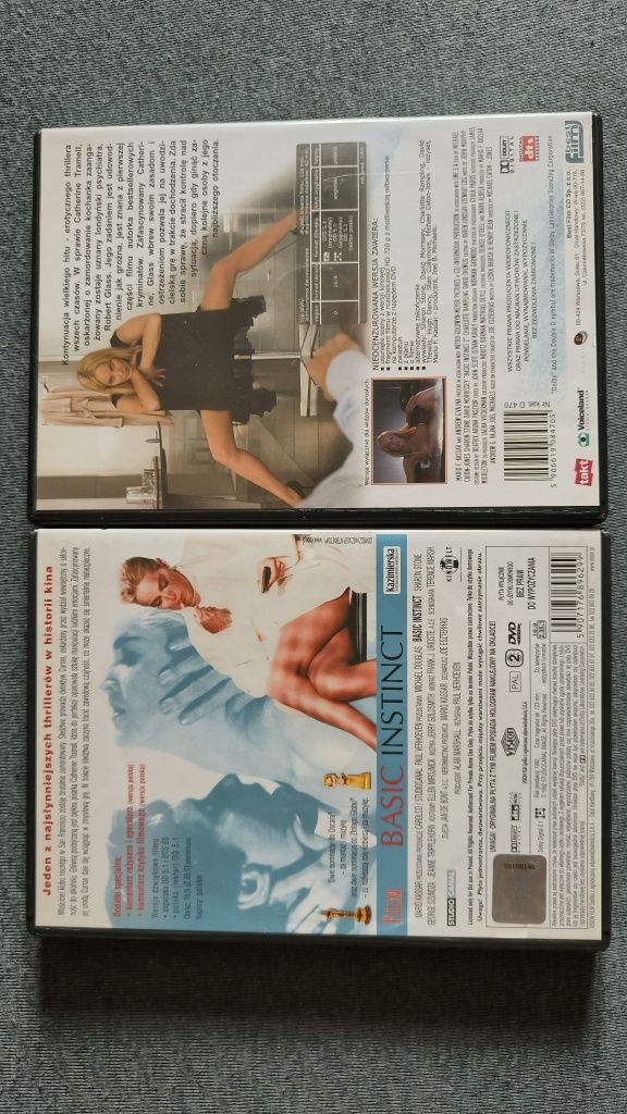 Nagi instynkt 1 i 2 - DVD filmy