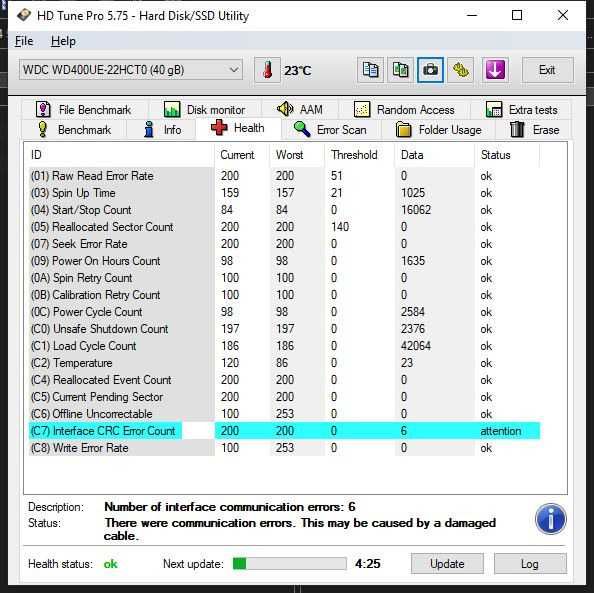 Western Digital WD400UE-22HCT0