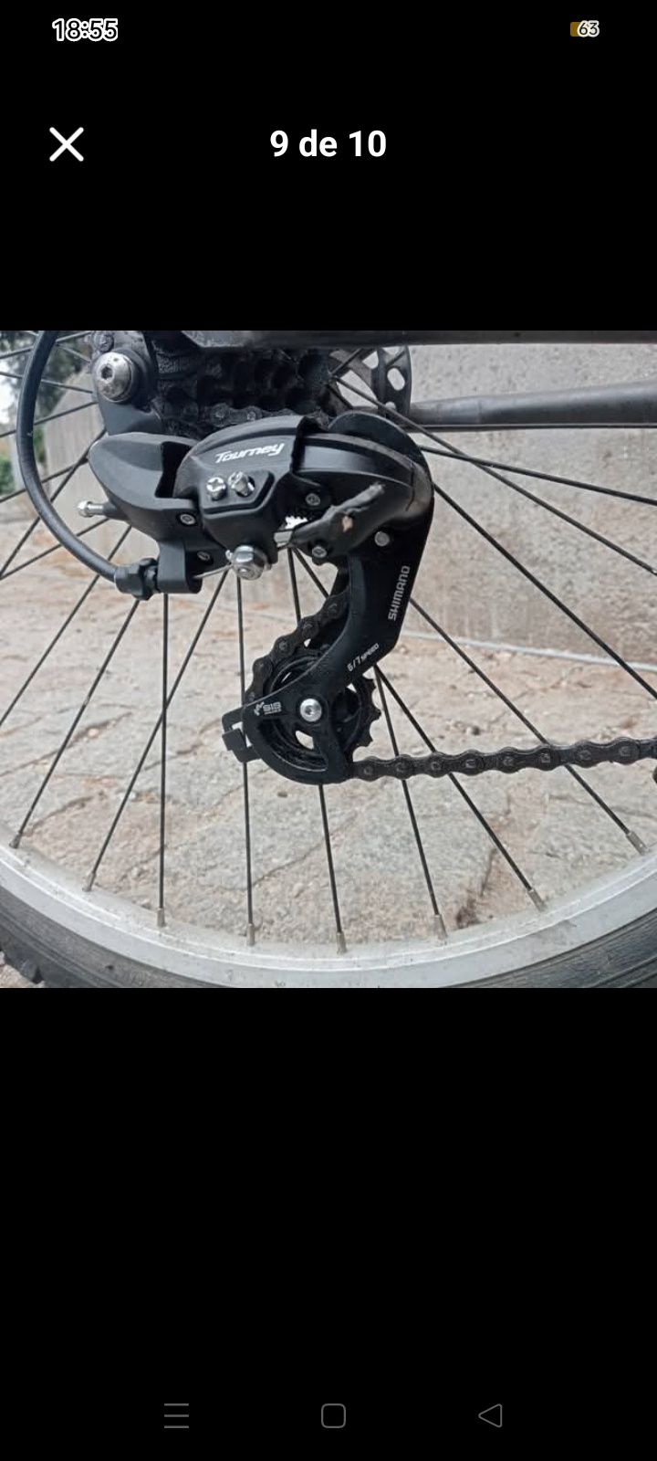 Bicicleta alumínio