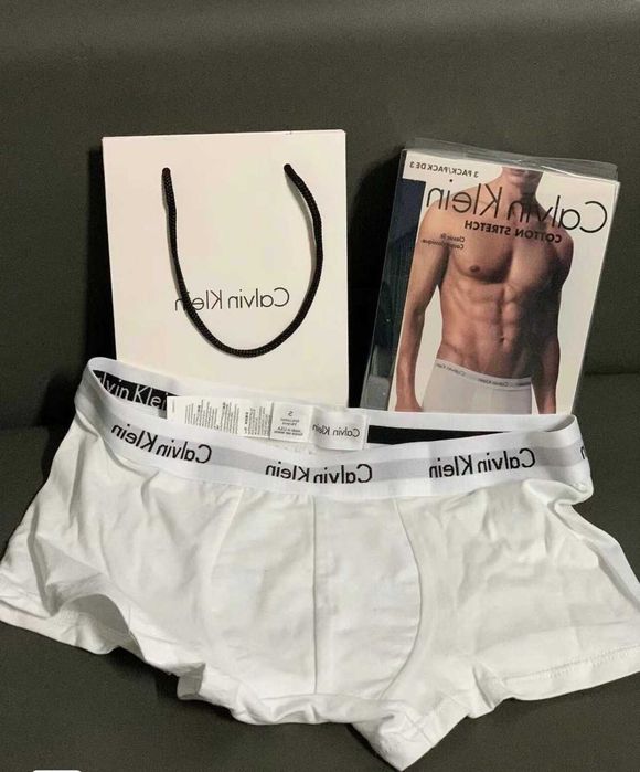 Calvin Klein Bielizna męska - Uniwersalny zestaw 3 bokserek