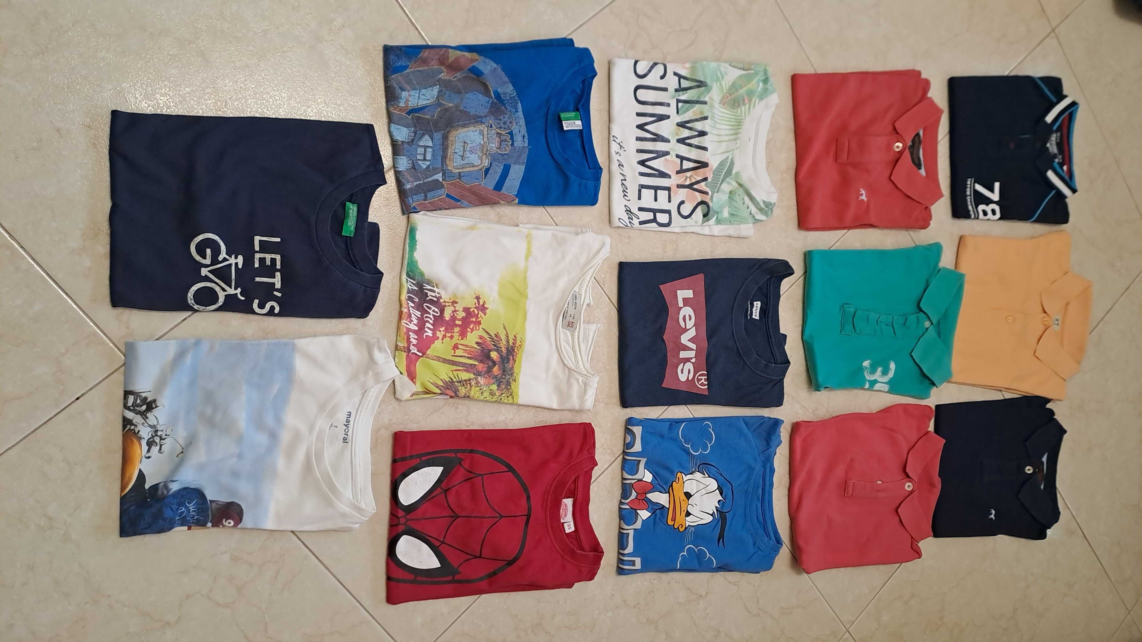 Roupa de menino 5-8 anos