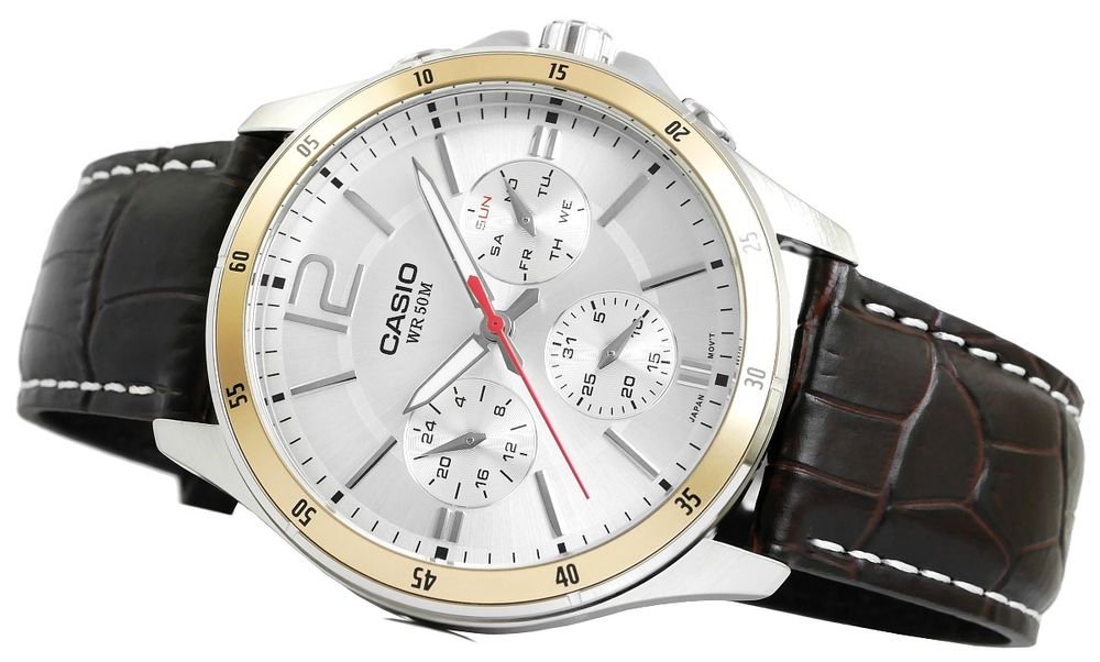 zegarek męski casio mtp-1374l-7avdf + box