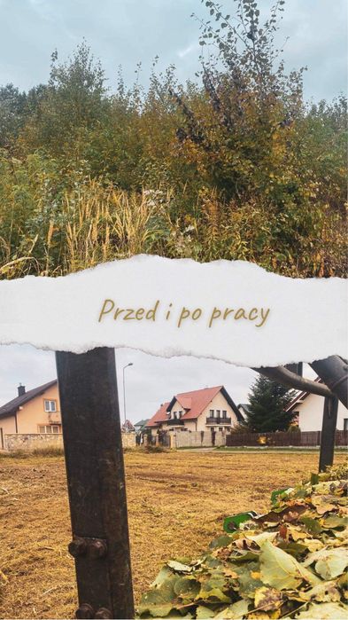 MULCZOWANIE usuwanie zakrzaczeń karczowanie czyszczenie działek