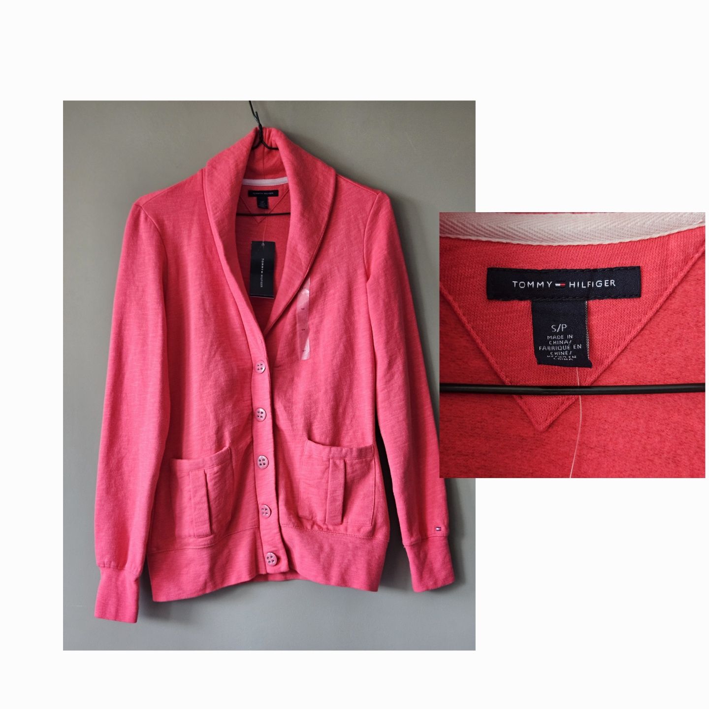 Tommy Hilfiger nowy kardigan sweter rozmiar S