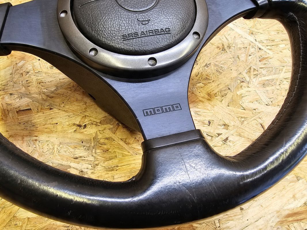 Mitsubishi Lancer Viii kierownica Momo ciemna poduszka airbag kompletn