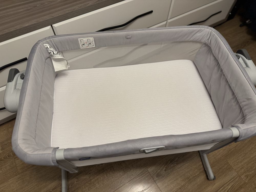 Łóżeczko Chicco Next2Me Dostawka - Nówka!