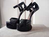 Buty pony bez obcasa Lady Gaga r 39 wkładka 28 cm