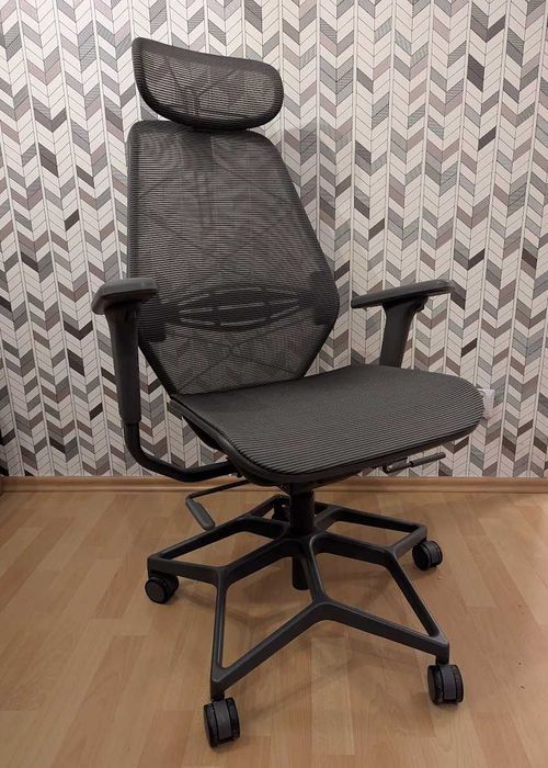 IKEA STYRSPEL Krzesło gamingowe, ciemnoszary/szary