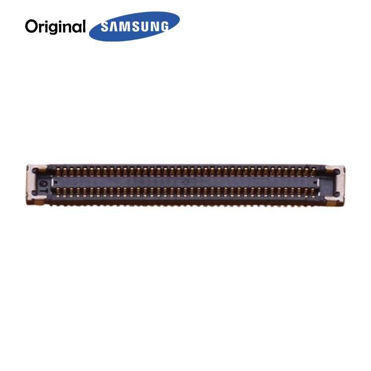 Conector FPC do LCD e flex de carregamento Samsung A40 - ORIGINAL