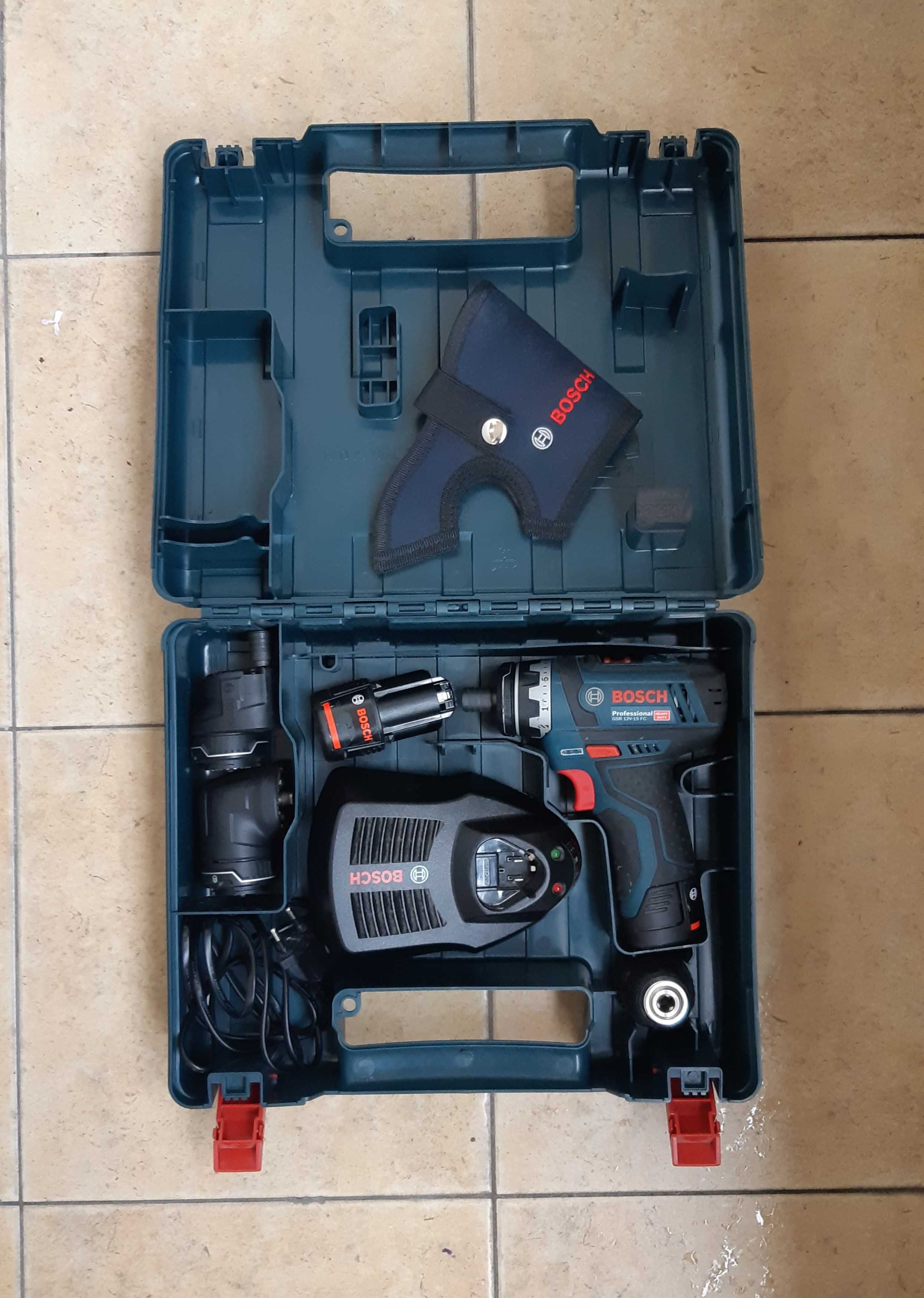 Wiertarko-wkrętarka akumulatorowa Bosch GSR 12V-15 FC Professional