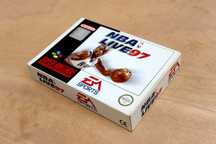 NBA Live 97 Mitch Richmond Super Nintendo