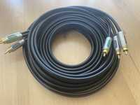 Kabel komponent 5 m PROWIRE 3 X RCA 3x Cinch