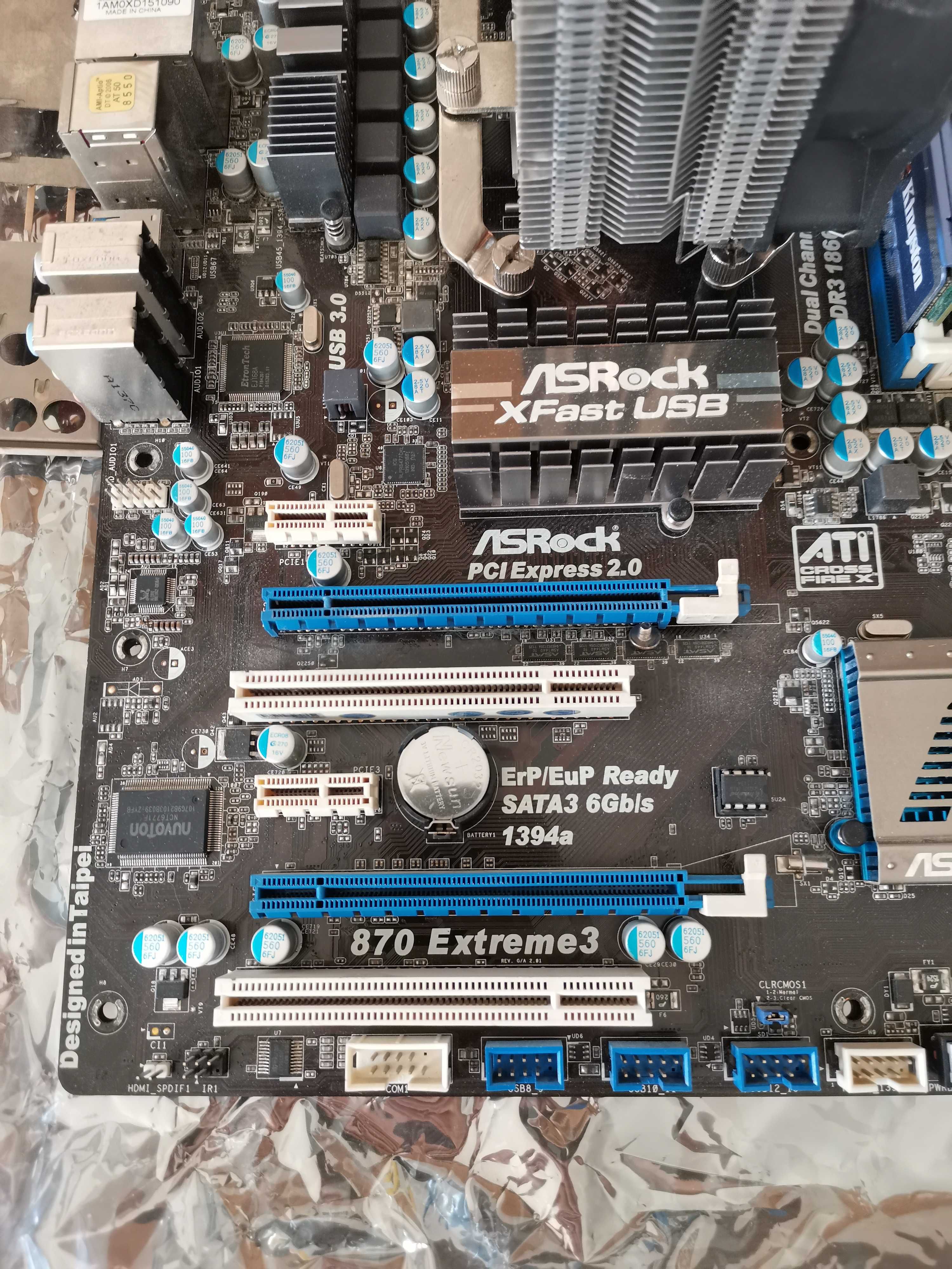ZESTAW: Phenom 960t (6 rdzeni) + 870 Extreme3 R2.0 + 16GB RAM + FERA2