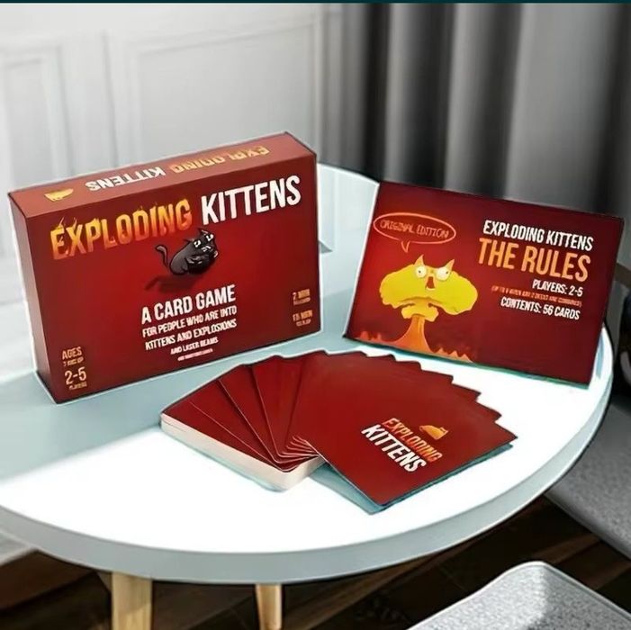 Настільна гра Вибухові кошенята. Explonding kittens ENG