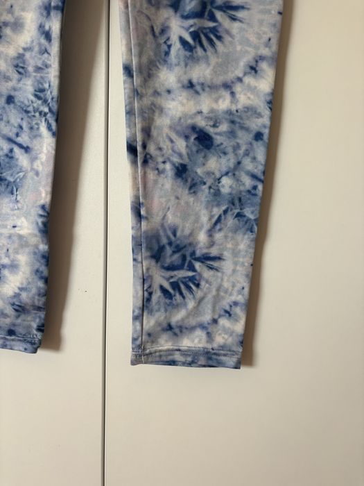 Legginsy wyszczuplajace tie dye