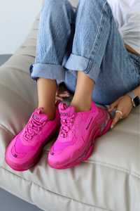 Buty Balenciaga Triple S pink