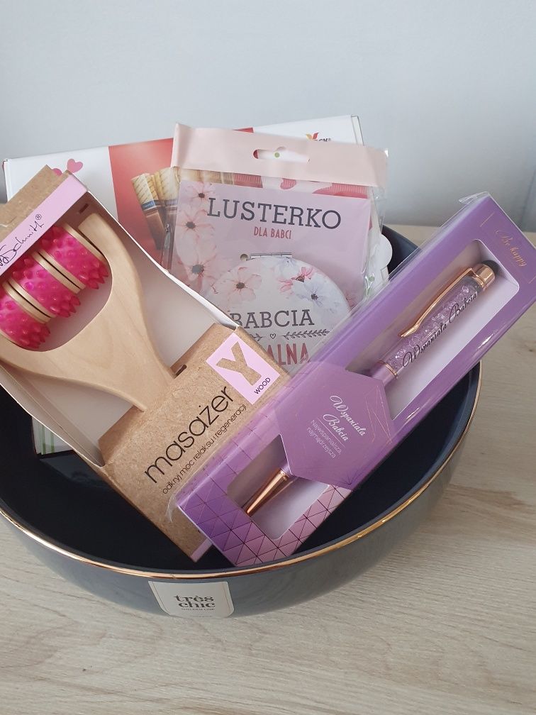 Prezent box gotowy okolicznościowy Dzień Mamy Taty Babci urodziny