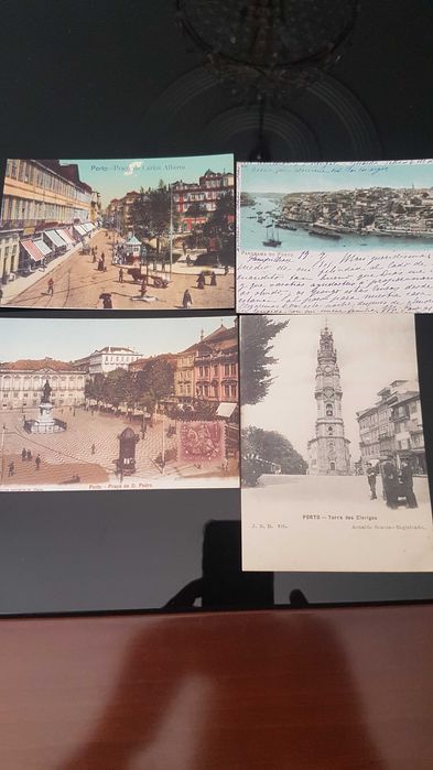 25 Bilhetes Postais Antigos de Lisboa e Porto