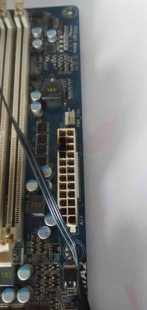Системный блок 1366 Gigabyte x58 ud3r + процессор xeon e5649