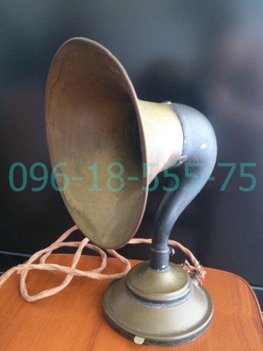 Абонентский громкоговоритель РМ 3, 1928 год, завод Кулакова, работает.