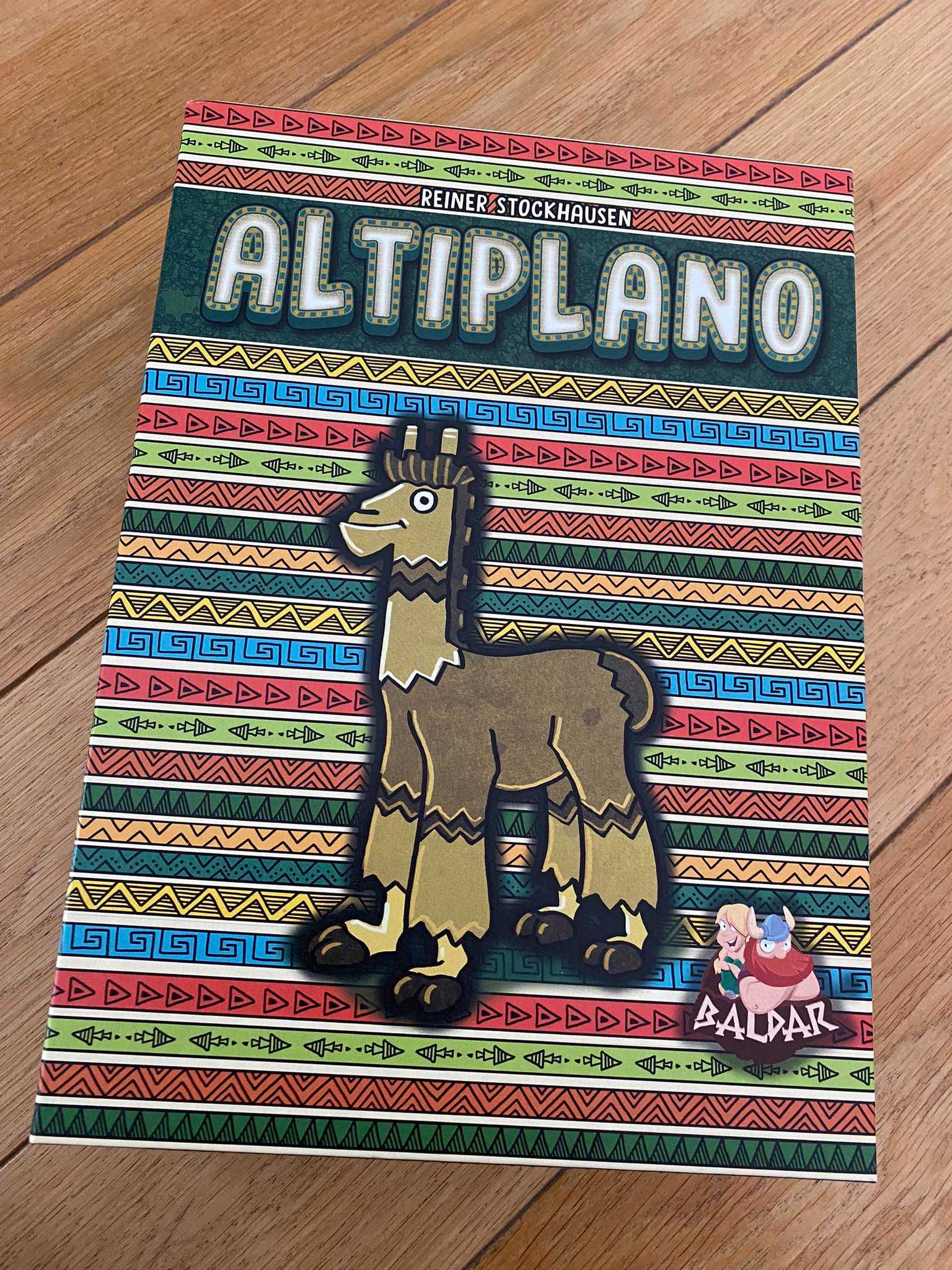 Gra Altiplano - kompletna, praktycznie nowa