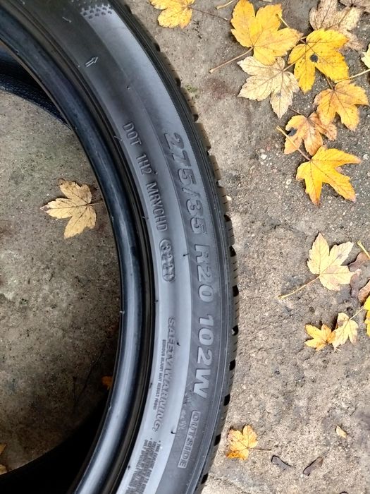 4szt opony, 2x245/40R20 i 2szt 275/35R20 KUMHO, 2021 rok