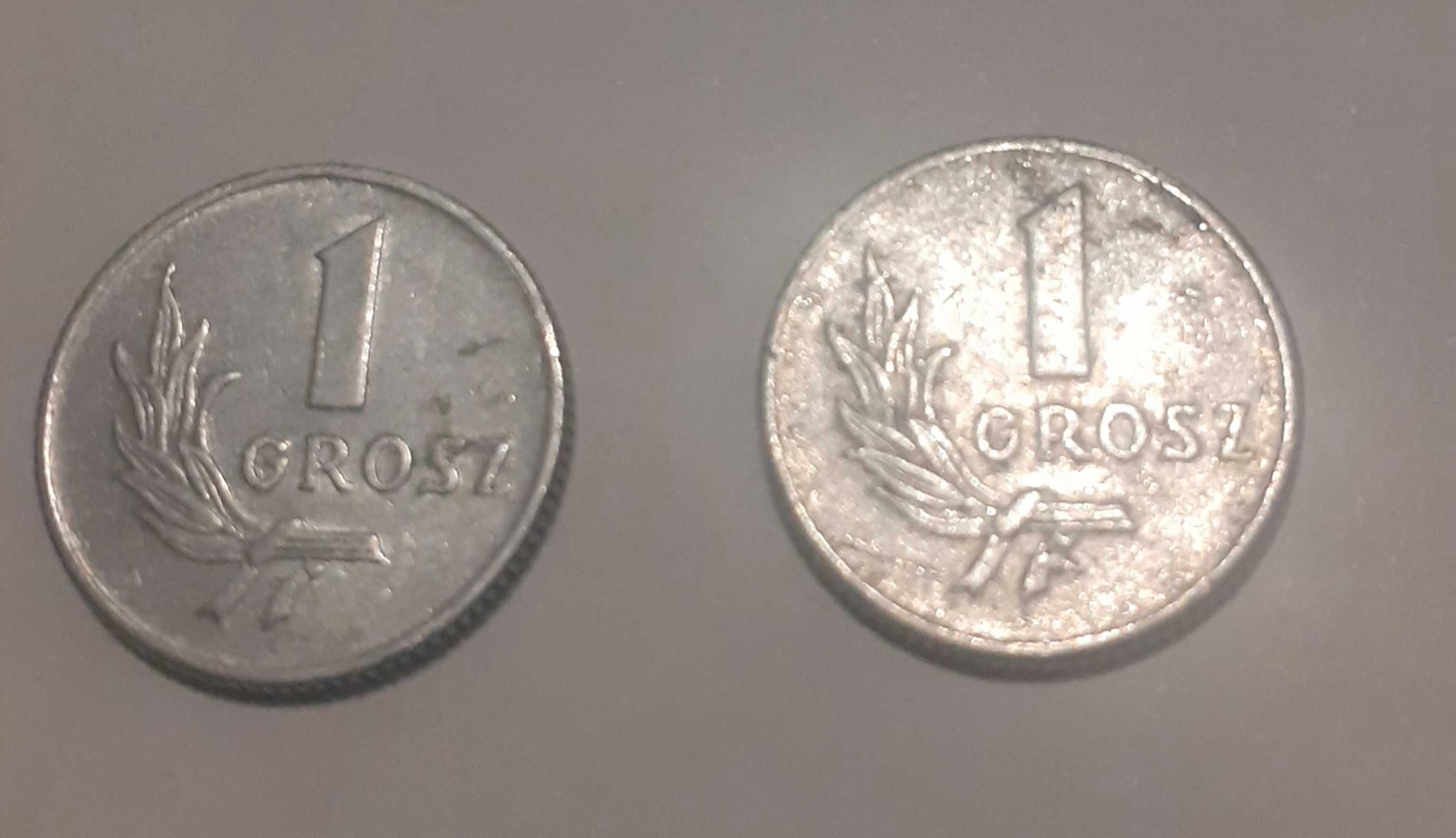 Monety 1 grosz polski z 1949 r.