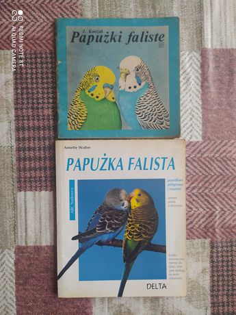 Papużka falista papużki faliste 2 książki