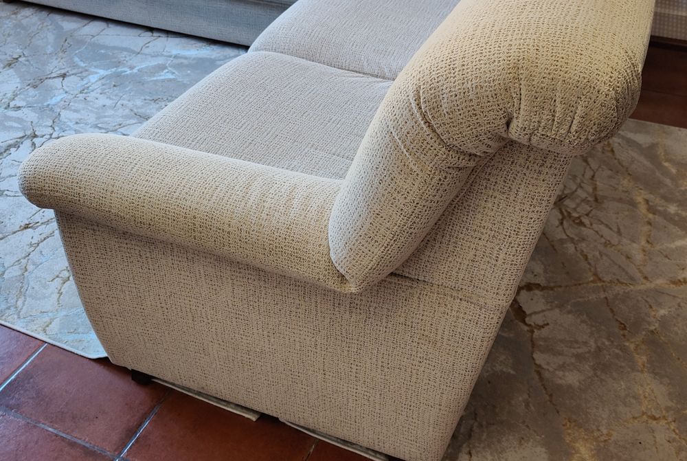 Sofa bege 185 cm excelente estado