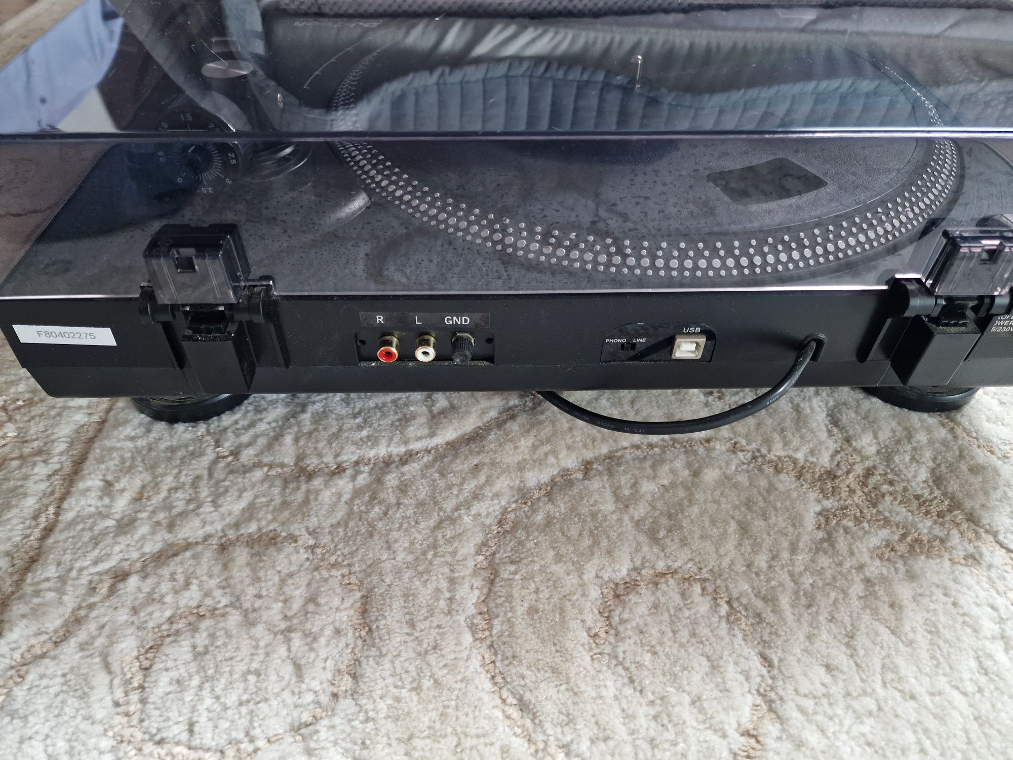 Gramofon dj tech vinyl usb 5c