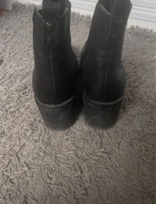 Czarne damskie botki Catwalk rozm. 37