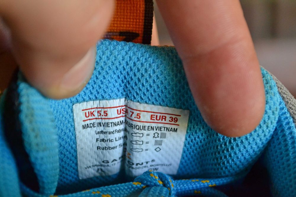 Кроссовки Garmont Dragontail Оригинал Кожа Размер 39 Стелька 24.5 см