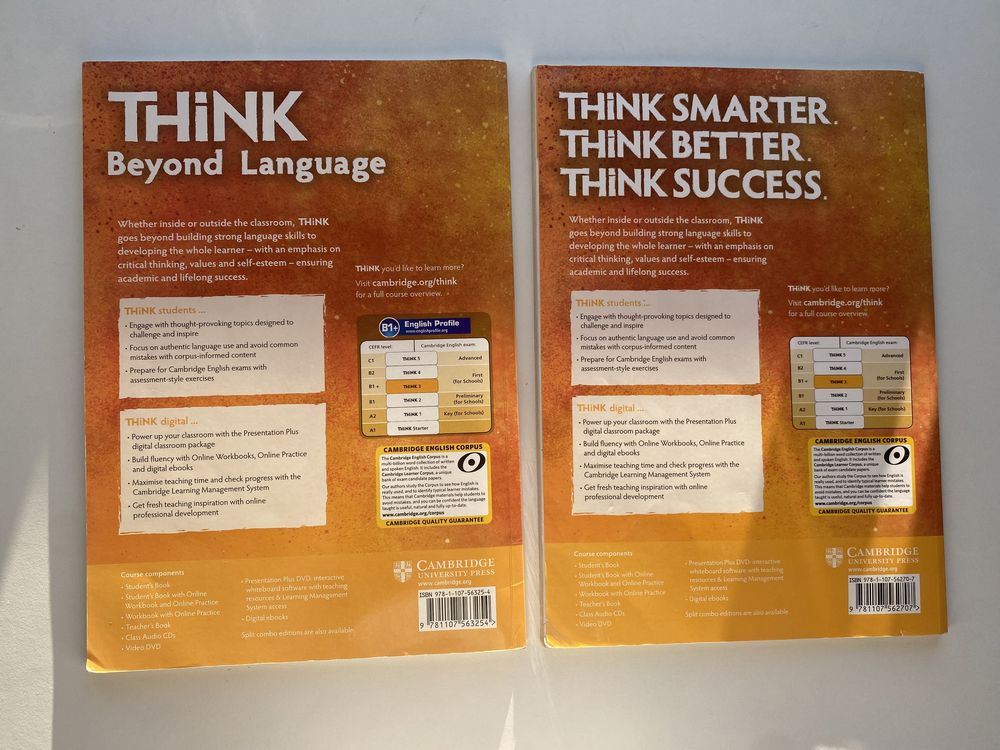 Student’s book e workbook 3 “Think” Cambridge B1+