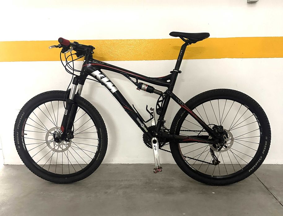 Bicicleta Susp. Total KTM