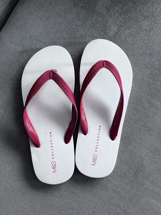 Nowe Japonki klapki męskie M&S Marks & Spencer 44 EU/ 10 UK