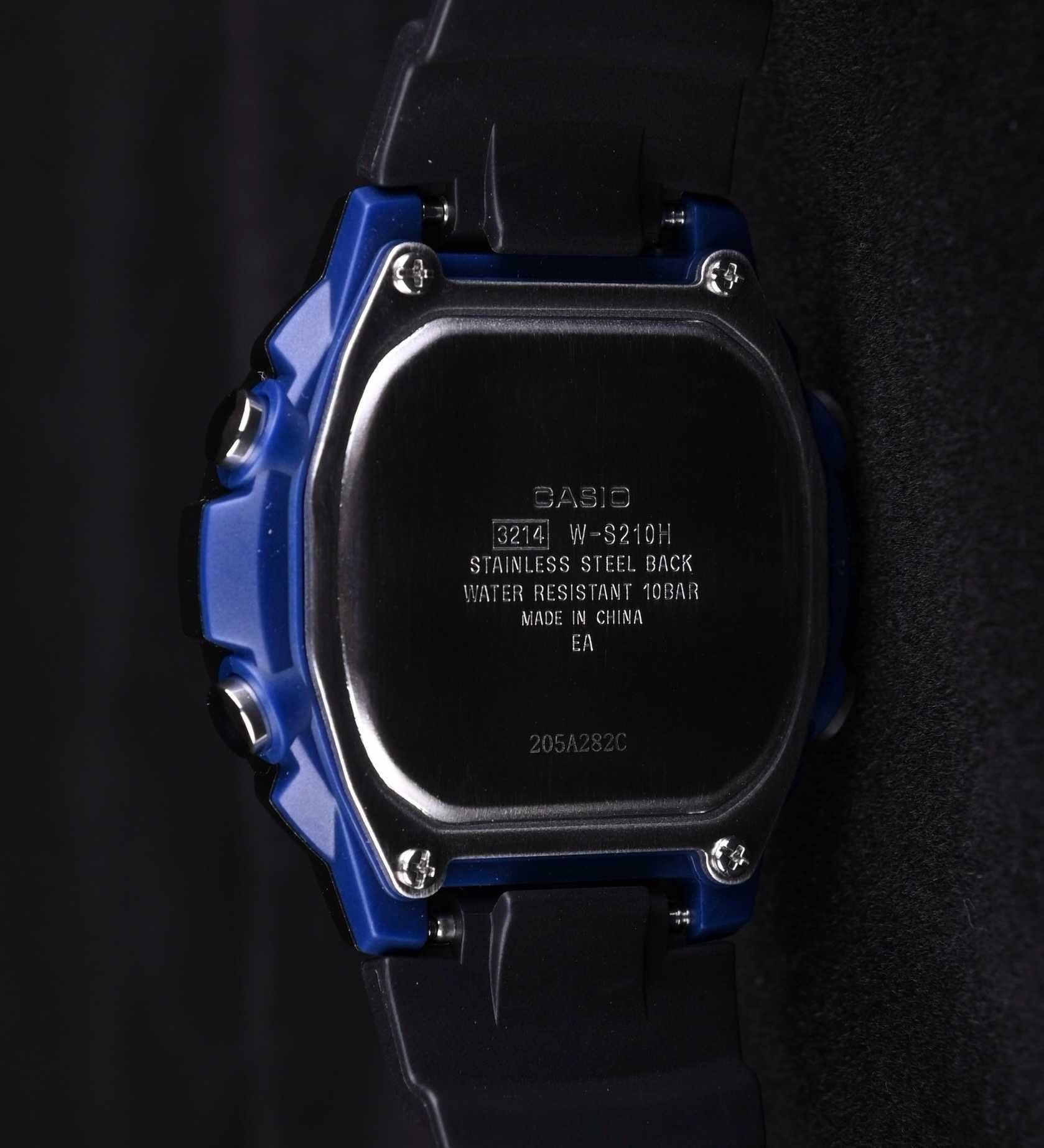 Годинник наручний Casio W-S210H-1A Tough Solar новий оригінал