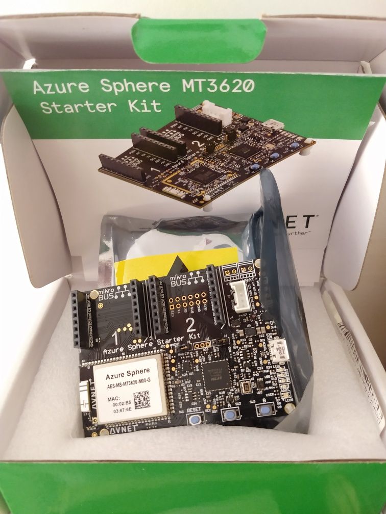 Mikrokomputer Azure sphere mt3620 wifi, bt