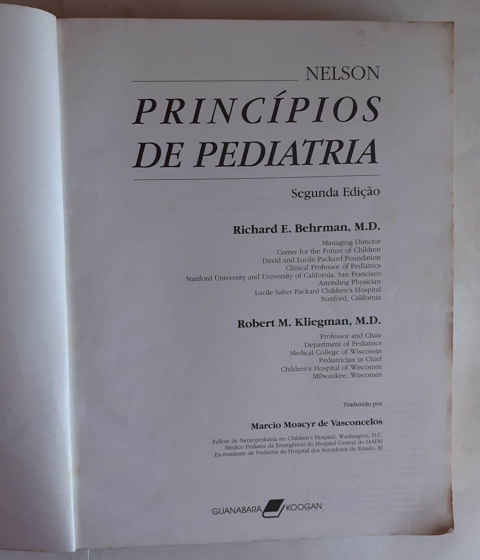 Livro Princípios de Pediatria - Segunda Edição