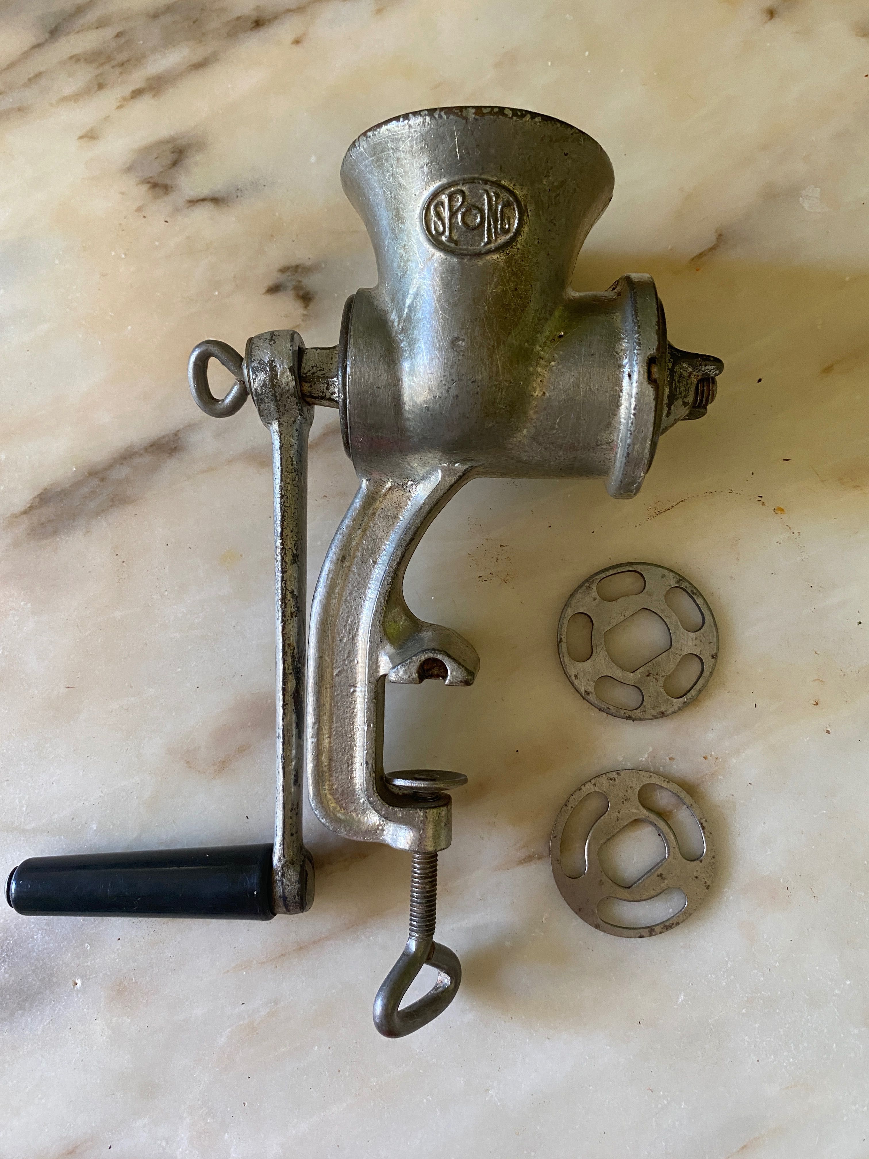 Picadora vintage Spong national 30