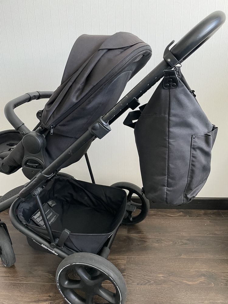 Коляска EasyWalker Harvey 3 full shadow black