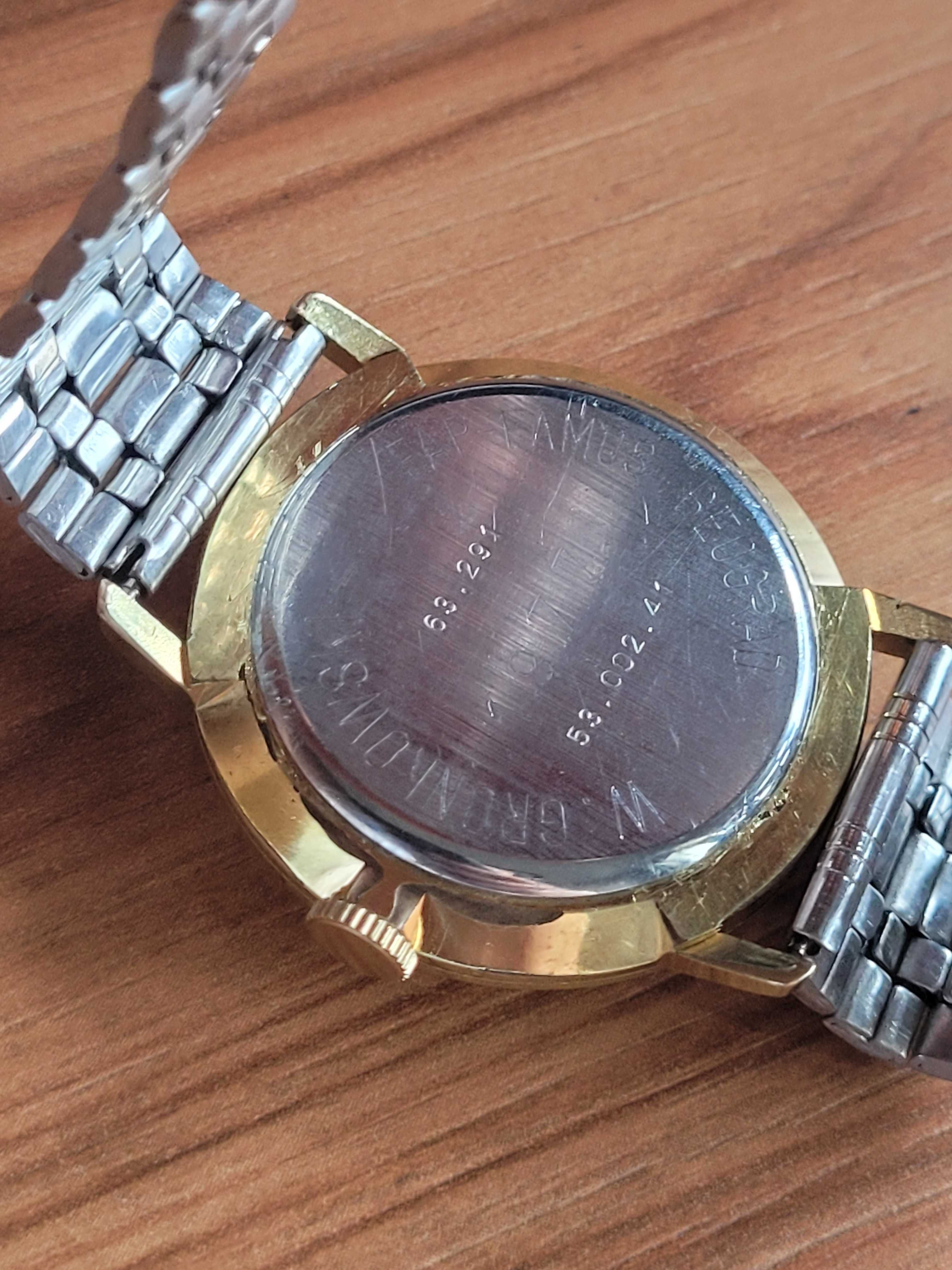 DOXA POZŁACANY zegarek lata 70