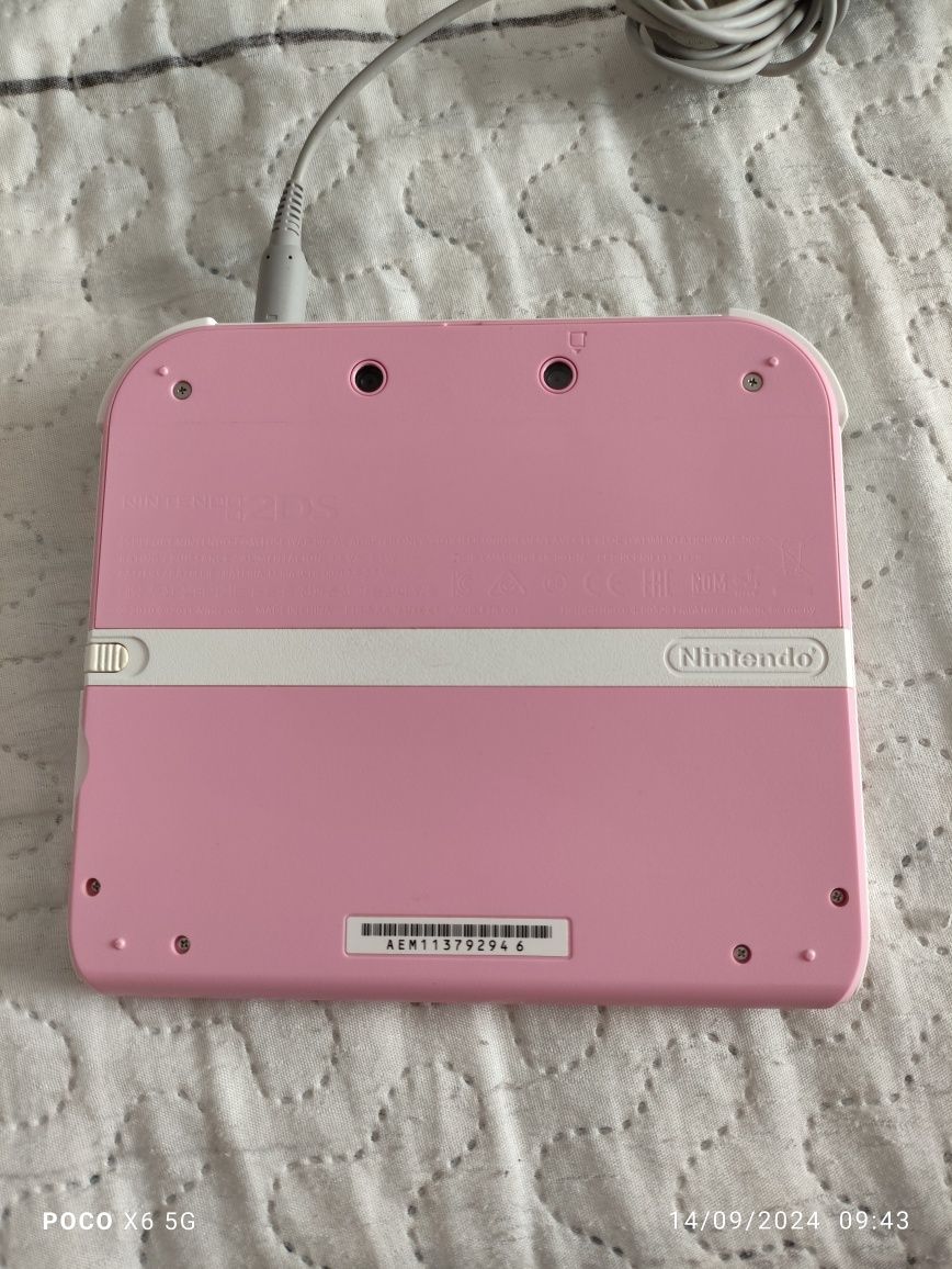 Nintendo 2ds com jogos