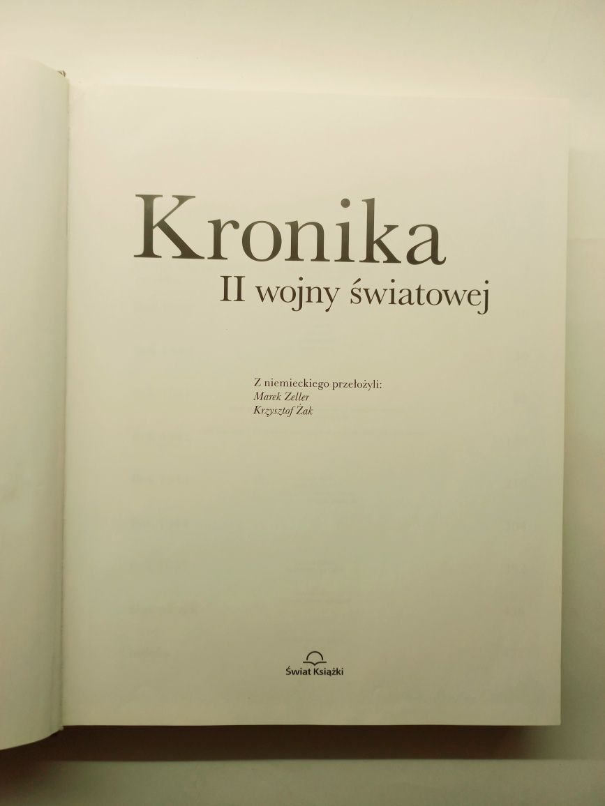 Kronika II wojny światowej album książka historia wojna III rzesza