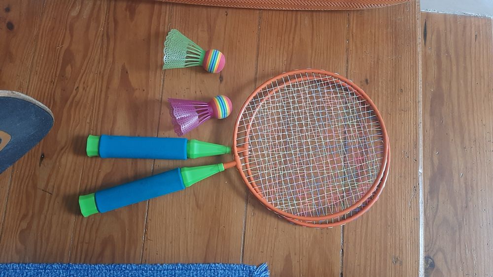 Raquetes Badminton Kids com Mala