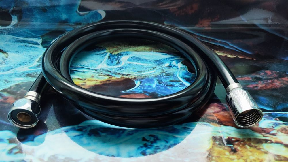 Шланг для душа ZERIX Z02 white and black 150 см