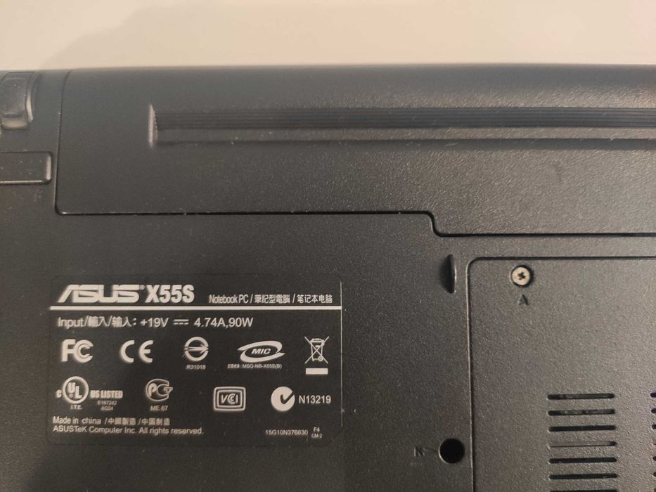 Portátil Asus X55S